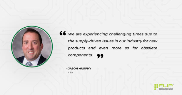 Quote from Jason Murphy Flip Electronics CEO